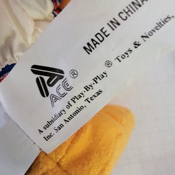 Vintage w Tag 1996 Warner Brothers Space Jam Tweety Bird Tune Squad Plush Toy - Picture 9 of 16